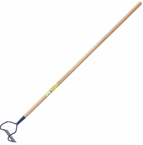 RATISSOIRE À TIRER AVEC LAME EN ACIER 16 CM EMMANCHÉ DROIT 130CM